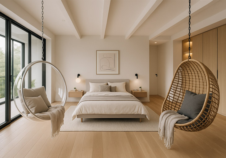 13 Hanging Chairs For Bedroom & Living Room to Make Your Place Special